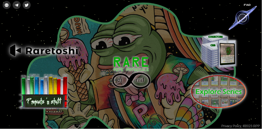 rare pepe trading cards Rare Pepes NFT Tools & Community